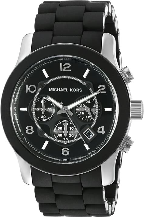 michael kors uhr schwarz männer|Designer.